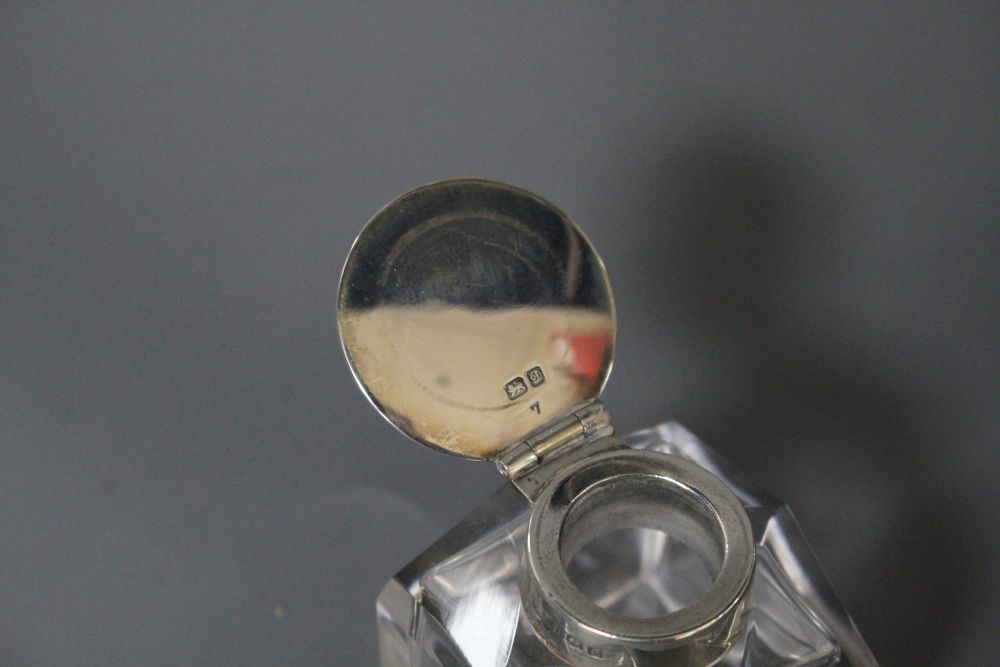 An Edwardian silver, mother of pearl and tortoiseshell chinoiserie inkstandish, retailed by Goldsmiths & Silversmiths Co Ltd,